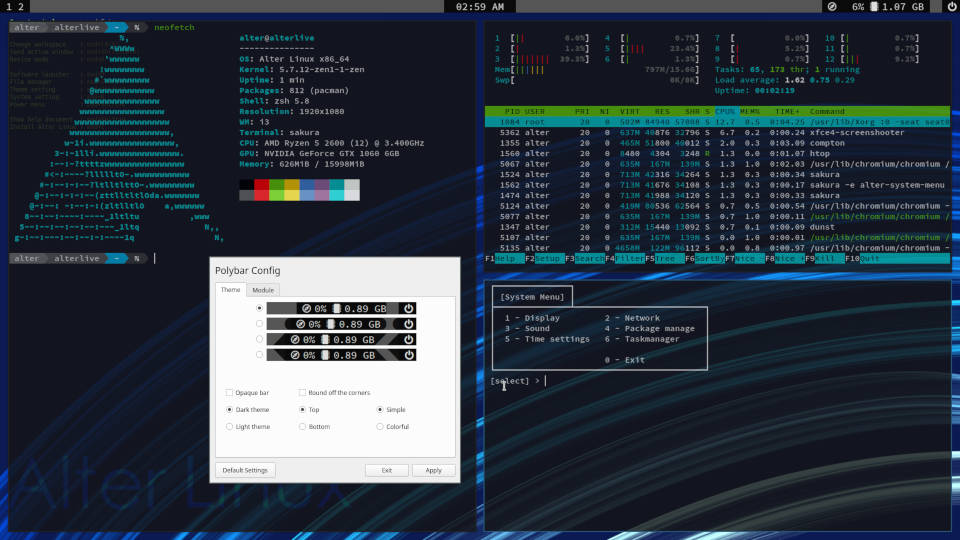 Alter Linux